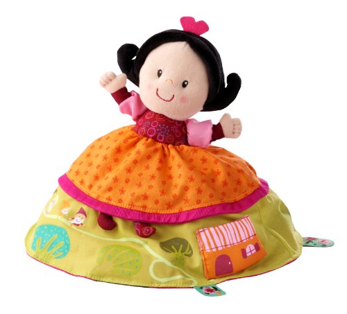 LILLIPUTIENS 86259 - Marioneta Reversible de Blancanieves