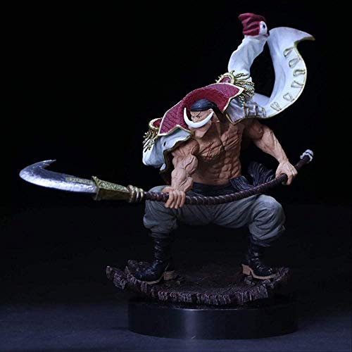 LJUCTD Figura de acción de Anime One Piece Piratas de Barbablanca Edward Newgate PVC Scultures The Tag Team Modelo Coleccionable Muñeca de Juguete Regalo 22Cm