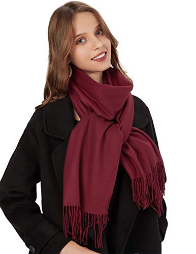 MaaMgic Bufanda de Invierno Para Mujer Chal Pashminas Foulard Grande Larga de 200 * 70CM Suave Mantón Grueso Multicolor para Mujeres