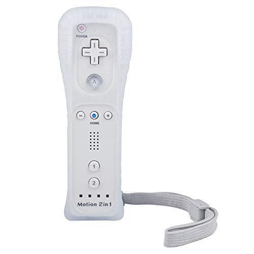 Mandos para Nintendo Wii, TechKen Mando de juego inalámbrico, Motion Plus, para Nintendo Wii Wii U