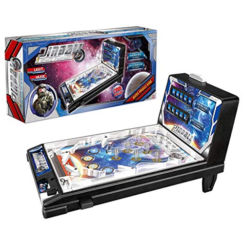 Máquina De Juego De Pinball Clásico, Mini Juguete De Mesa De Pinball, Space Super Pinball Games Puzzle Para Padres E Hijos Máquina De Pinball Juego Interactivo Educativo, Máquinas De Pinball Electró