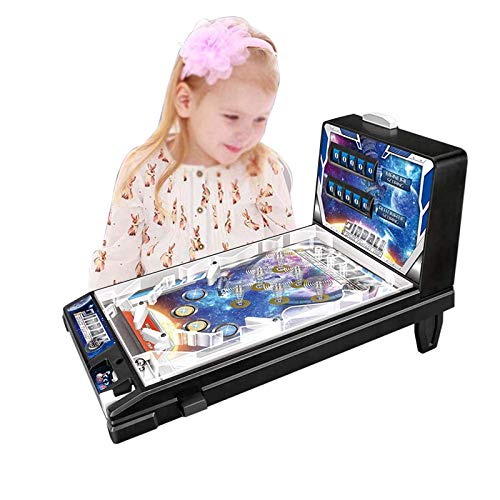 Máquina De Pinball, Mini Puzle Entre Padres E Hijos, Máquina De Juego De Pinball Espacial, Máquina De Juego De Juguete Para Niños, Máquina De Arcade Retro, Con Luces Y Sonidos, Regalos De Fiesta De