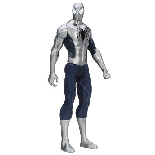 Marvel Ultimate Spider-Man Titan Hero Series Armored Spider-Man - Figura de Hombre araña (12 Pulgadas)