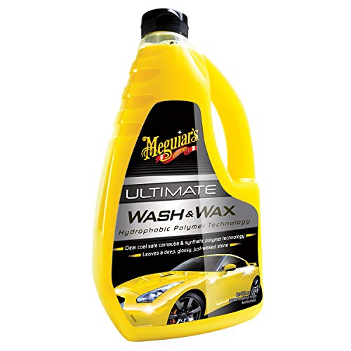 Meguiar's G17748EU Ultimate Wash & Wax Champú para coche con cera, 1,42 l