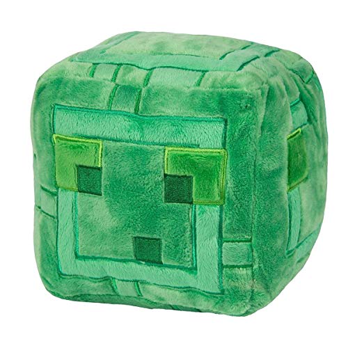 Minecraft - Peluche Slime Cubo, Verde, 7.5" , color/modelo surtido