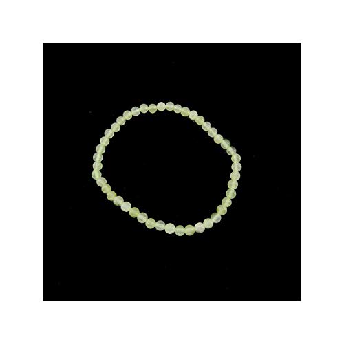 Mineral Import Pulsera de Jade Bola Lisa 4mm