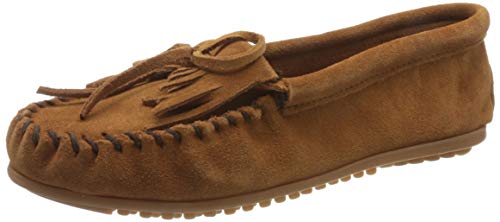 Minnetonka Minnetonka 402 Kilty Moc - Zapatos para Mujer, Color marrón, Talla 40.5