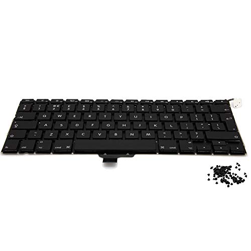 MMOBIEL Repuesto de Teclado QWERTY Versión de UK Compatible con MacBook Pro A1278 13” 2008-2012