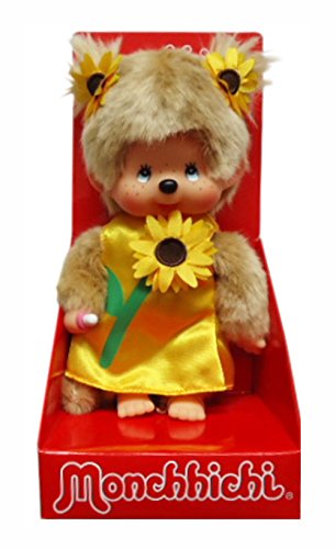 MONCHHICHI*20 cm Meisje Zonnebloem