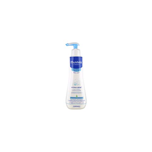 MUSTELA Hydra bebé Leche Corporal 750 ml. válvula dosificadora, Negro