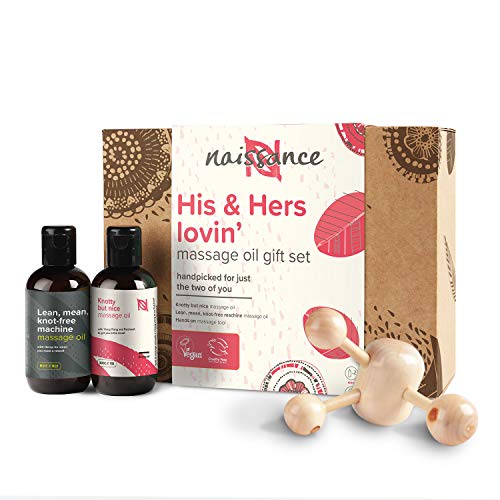 Naissance “His&Hers lovin´” Set Regalo Aceite de Masaje Ella y Él para cualquier ocasión - Romántico y Sensual