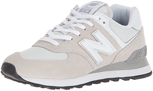 New Balance Mujer 574v2 Core, Zapatillas Blanco (White), 36.5 EU