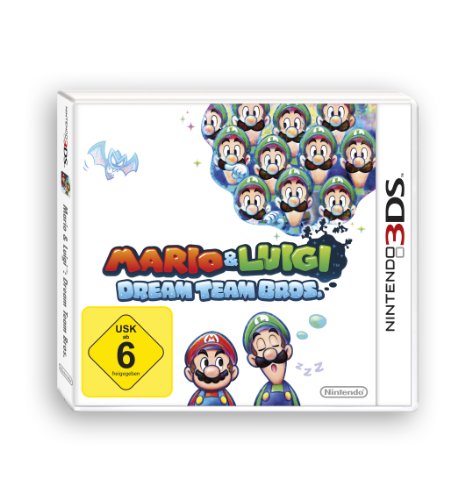 Nintendo Mario & Luigi: Dream Team, 3DS - Juego (3DS, Nintendo 3DS, RPG (juego de rol), AlphaDream, E10 + (Everyone 10 +), DEU, Nintendo)