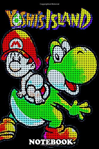 Notebook: Yoshis Island Pixel , Journal for Writing, College Ruled Size 6" x 9", 110 Pages