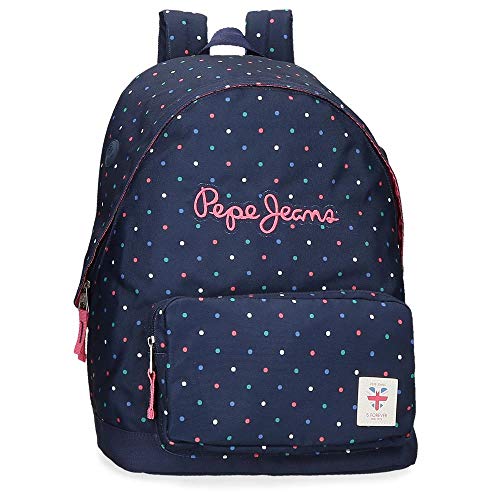 Pepe JeansMolly Adaptable BackpackNiñasMochilasAzul (598dark Ocean)1x1x1 Centimeters (W x H x L)