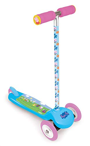 PEPPA PIG- Patinete Flex 3 Ruedas, Multicolor, Talla Única (Darpeje OPEP199)