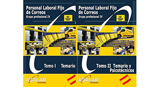Personal Laboral Fijo Correos - Pack Temario Completo, Resúmenes y Exámenes. Edición Sep 2020 - 2 tomos (Español) Tapa blanda – 20 septiembre 2020