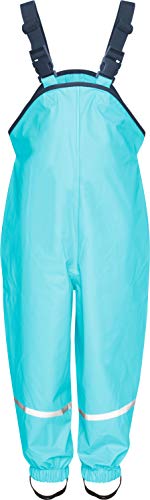 Playshoes Regenlatzhose Pantalón Impermeable, Turquesa (Türkis 15), 6-9 Meses Unisex bebé