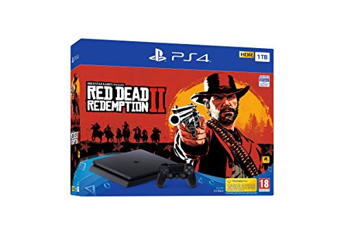 PlayStation 4 (PS4) - Consola de 1 TB + Red Dead Redemption II