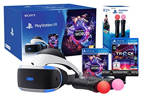 PlayStation VR "Starter Music Pack" + VR Worlds + Mandos Move Twin pack + Camara V2 + Track-Lab