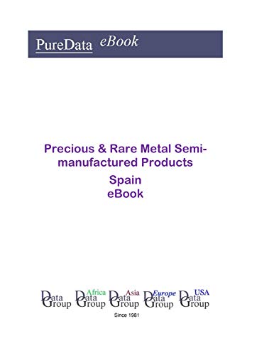 Precious & Rare Metal Semi-manufactured Products in Spain: Market Sales (English Edition)