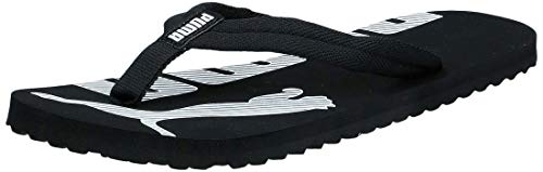 PUMA Epic Flip V2, Chanclas Unisex Adulto, Negro (Black/White), 48.5 EU