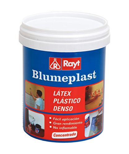 Rayt 157-09 Blumeplast M-20: Látex plástico denso, sellador de superficies de yeso, cemento, estuco, madera, y sellante para manualidades. Secado transparente. 1 kg, 1kg