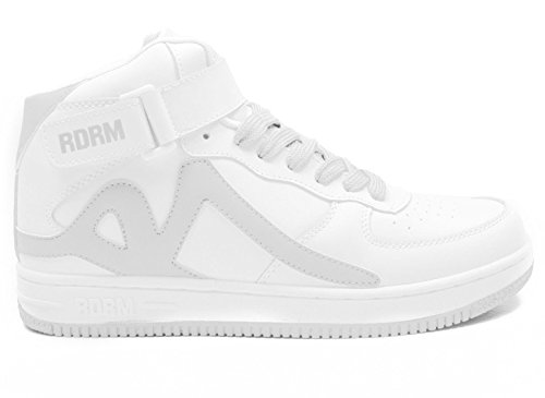 REDRUM Zapatillas deportivas para hombre de baloncesto Forza High Top, color Blanco, talla 41 EU