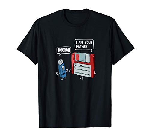 Regalo de disquete y unidad flash USB para un nerd Camiseta