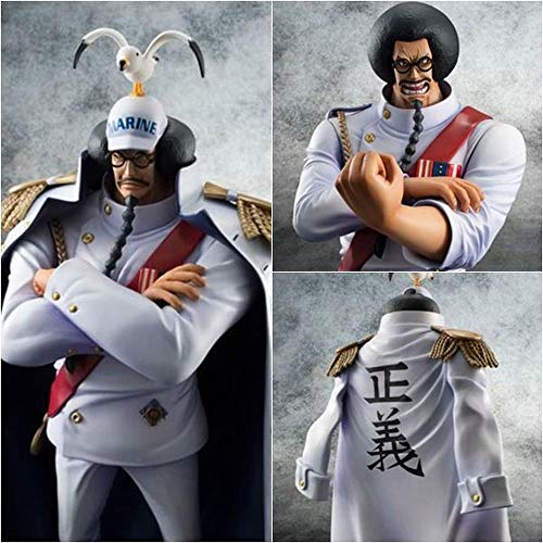 RZSY Una Pieza De Pie Sengoku Navy Admiral Zhijiang Anime Modelo De Personaje Estatua Juguetes Coleccionables, para Regalos Y Decoración De La Oficina En Casa