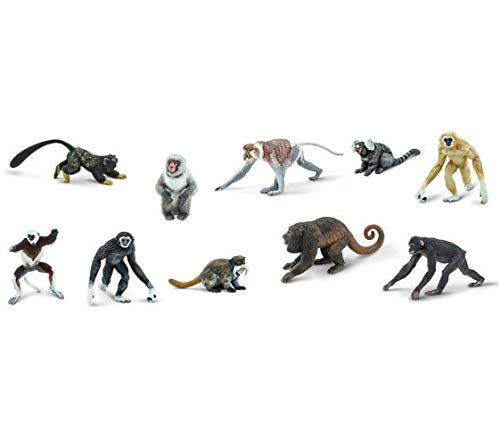 Safari- Primates Animales, Multicolor (S100323)