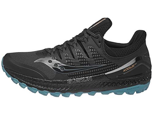 Saucony Xodus ISO 3, Zapatillas para Hombre, Gris (Gris Y Negro 3), 44.5 EU