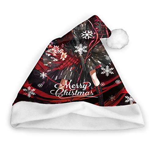 Sdltkhy High School DXD () Sombrero de Papá Noel Año Nuevo Festivo Suministros para Fiestas Adornos Sombreros de Navidad