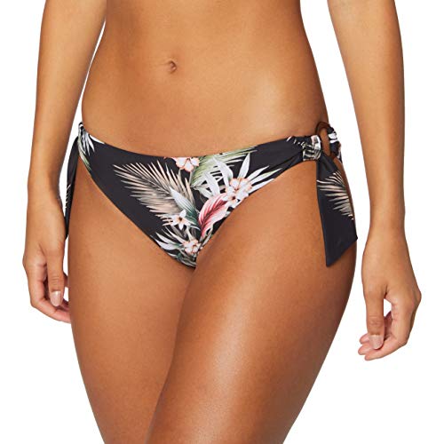 Seafolly Ocean Alley Loop Side Hipster Braguita de Bikini, Negro (Black Black), 42 (Talla del Fabricante:) para Mujer