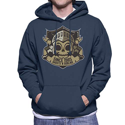 Sir Arthur 1985 Ghosts N Goblins Men's Hooded Sweatshirt