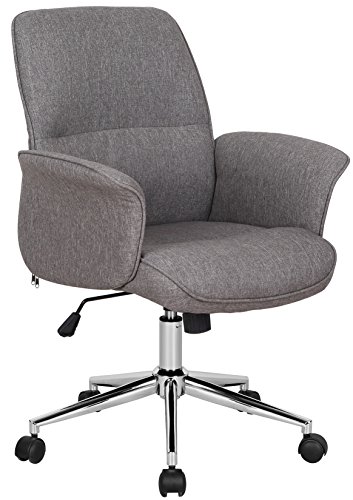 SixBros. Silla de Oficina Silla giratoria marrón 0704M/3675