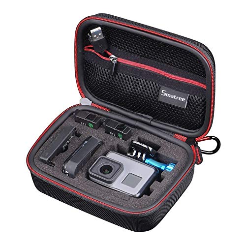 Smatree Funda Dura de Transporte para GoPro Hero 2018, Hero 9/8/7/6/5/4/3+/3/2/1, OSMO Action