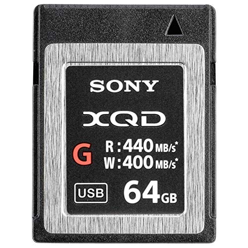 Sony QDG64F/J XQD - Tarjeta de Memoria (64 GB, XQD, 440 MB/s)