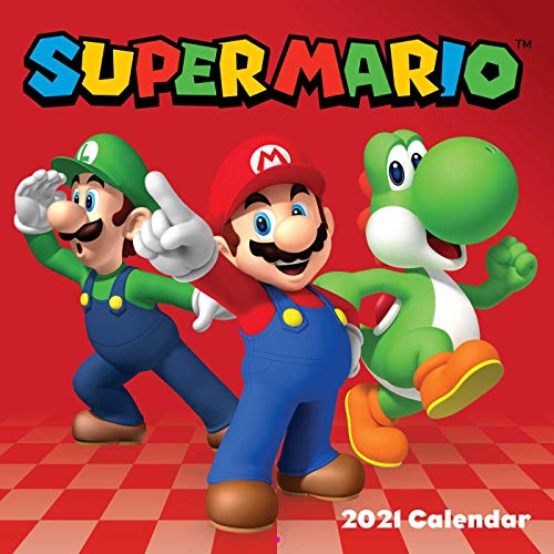 Super Mario 2021 Wall Calendar