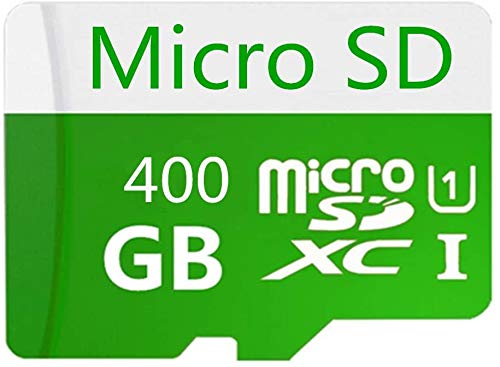 Tarjeta de memoria Micro SD de 256 GB / 400 GB / 512 GB / 1024 GB con adaptador gratuito, tarjeta SDXC clase 10 de alta velocidad (400 GB-A)