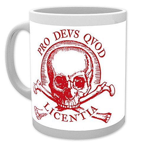 Taza Uncharted 4 "Pro Deus Quod Licentia - Skull/Calavera"