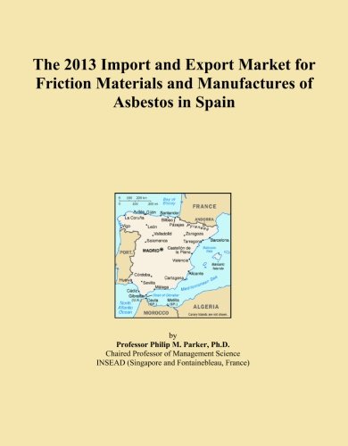 The 2013 Import and Export Market for Friction Materials and Manufactures of Asbestos in Spain