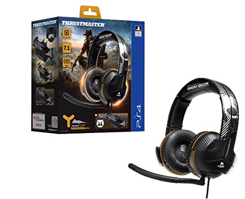 Thrustmaster Y-350P GHOST RECON WILDLANDS EDITION - Auriculares - Compatible PS4 - Sonido 7.1 - Micrófono unidireccional, desmontable y ajustable