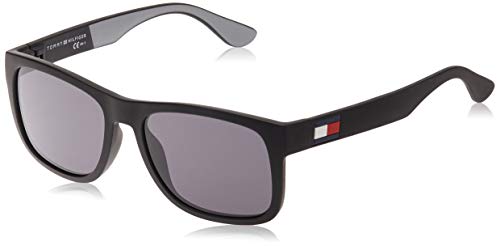 Tommy Hilfiger Herren TH 1556/S Sonnenbrille, Schwarz (BLACKGREY), 56