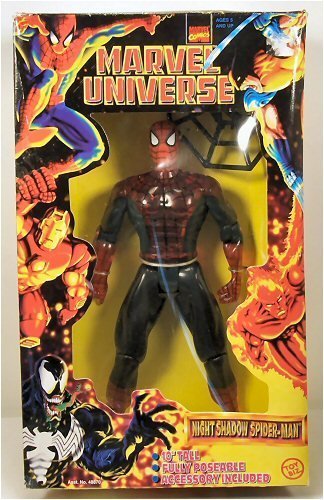 Toy Biz Marvel Universe 10 Inch Night Shadow Spider-Man Action Figure