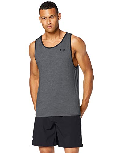 Under Armour UA Tech 2.0 Tanque, Hombre, Gris, S