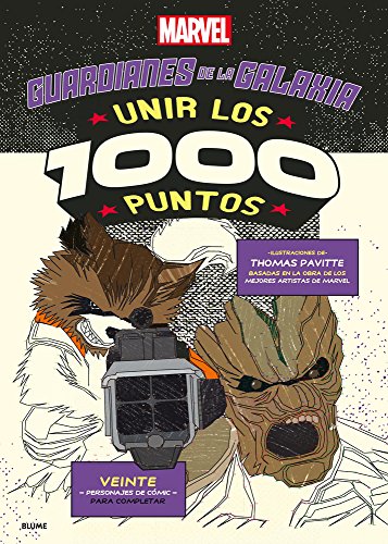 Unir los 1000 puntos. Guardianes de las galaxias (Marvel dot to dot)