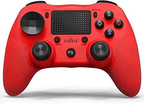 UYIDE Controlador Inalámbrico para PS4 Joystick De Gamepad Bluetooth con Sensor De Giroscopio De Acelerómetro De Panel Táctil Sensible Y Conector para Auriculares De 3,5 Mm