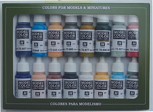 Vallejo Model Color Set - American Civil War (x16 Colours) - VAL70111