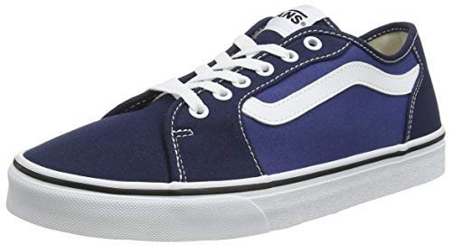 Vans Filmore Decon, Sneaker Hombre, Azul Canvas Dress Blues True Navy W7s, 45 EU